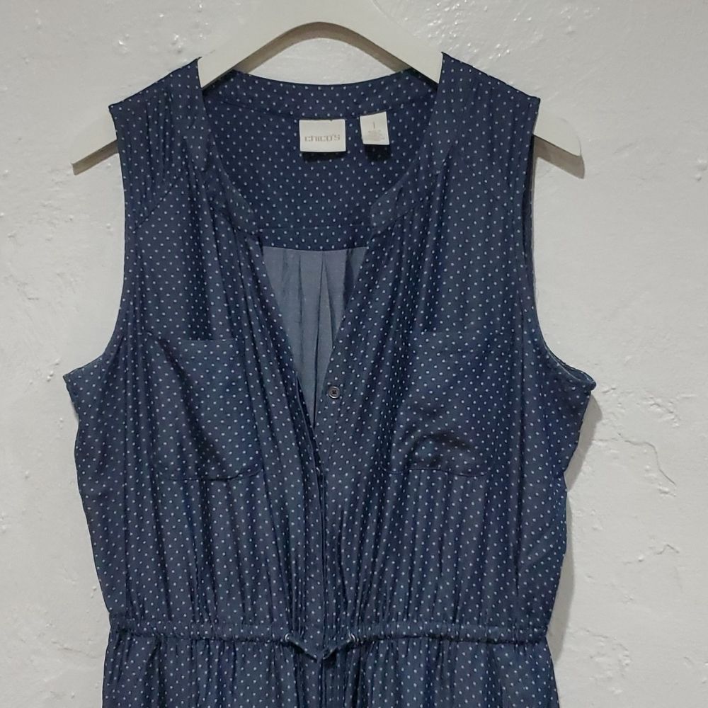 Chicos Maxi Dress size 1 - Picture 2 of 12
